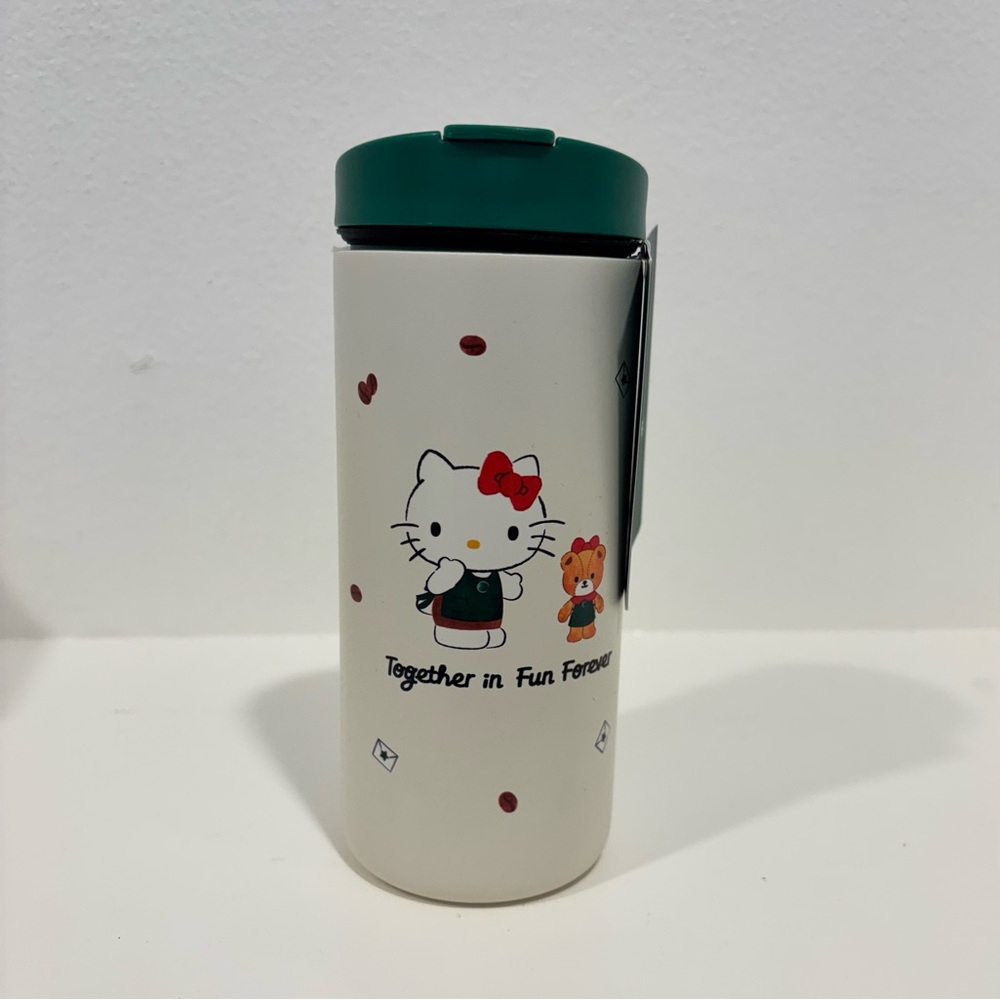 NWT Starbucks + Hello Kitty Collab Stainless Steel Tumbler